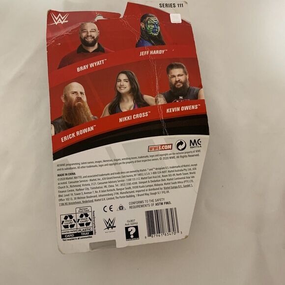 WWE Kevin Owens Action Figure (Series 111), COLLECTIBLE MATTEL WRESTLING FIGURE. - Picture 2 of 5